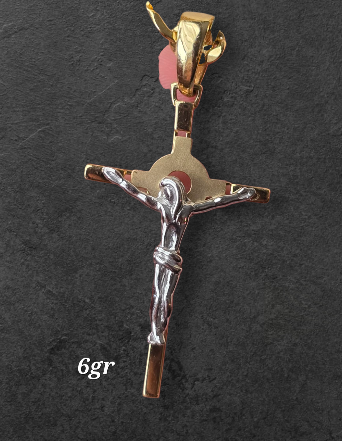 Dije de crucificado de 6gr