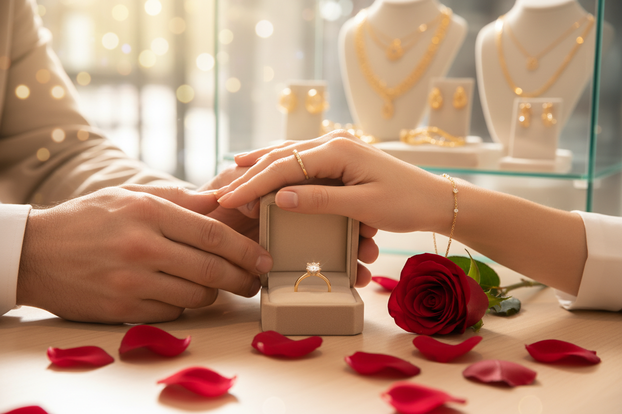 Valentine's Day 18K Italian Gold Jewelry Gifts