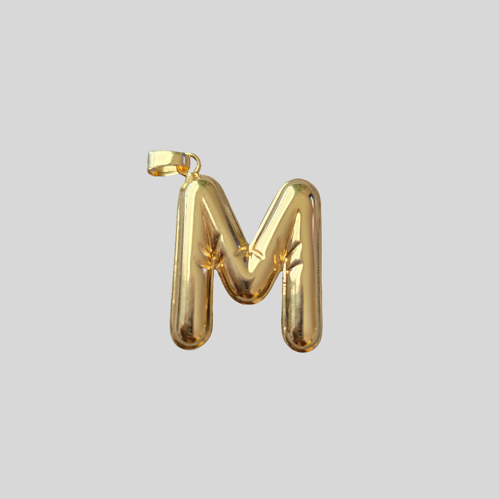 Letter charms available in the letters M N L J C M