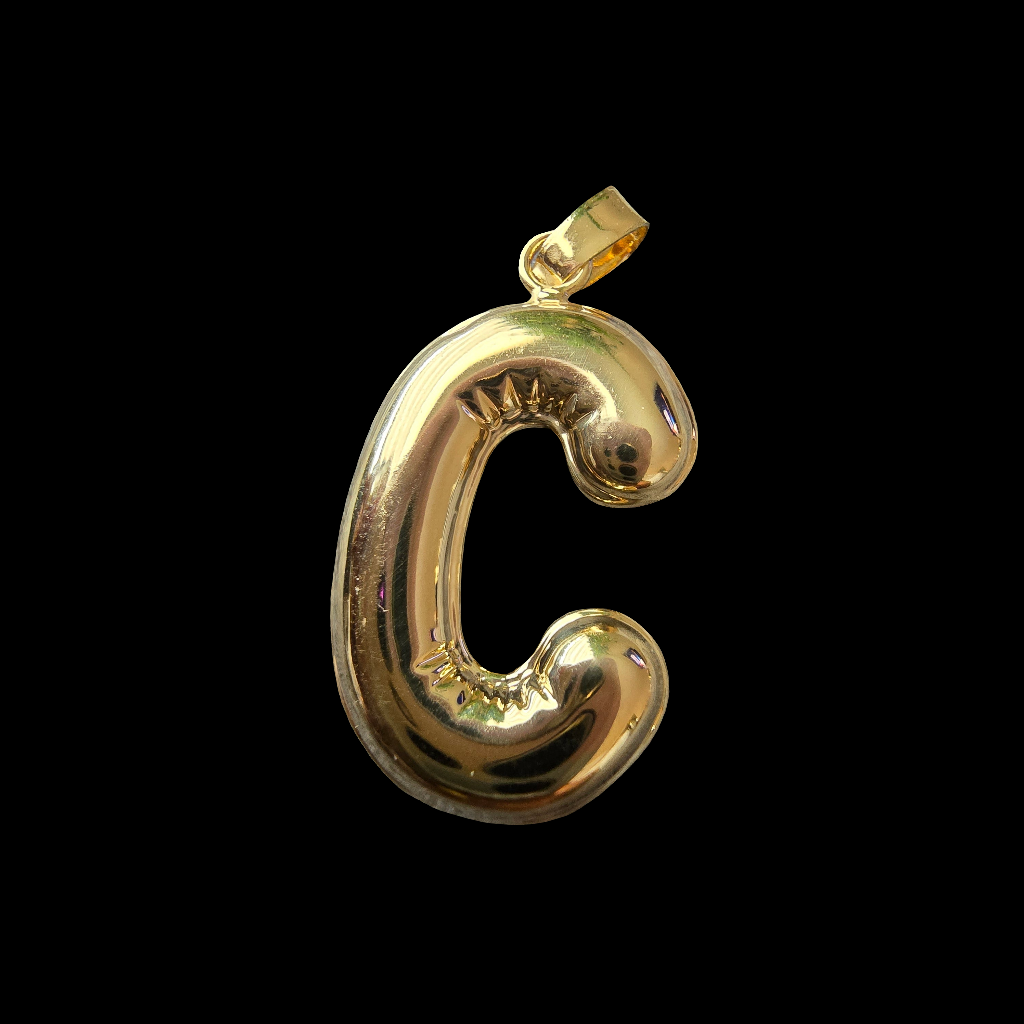 Letter charms available in the letters M N L J C M