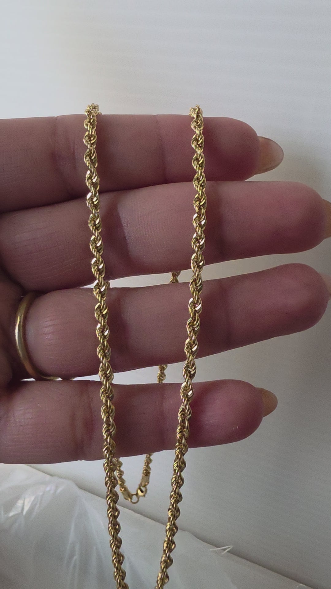 Necklace rope