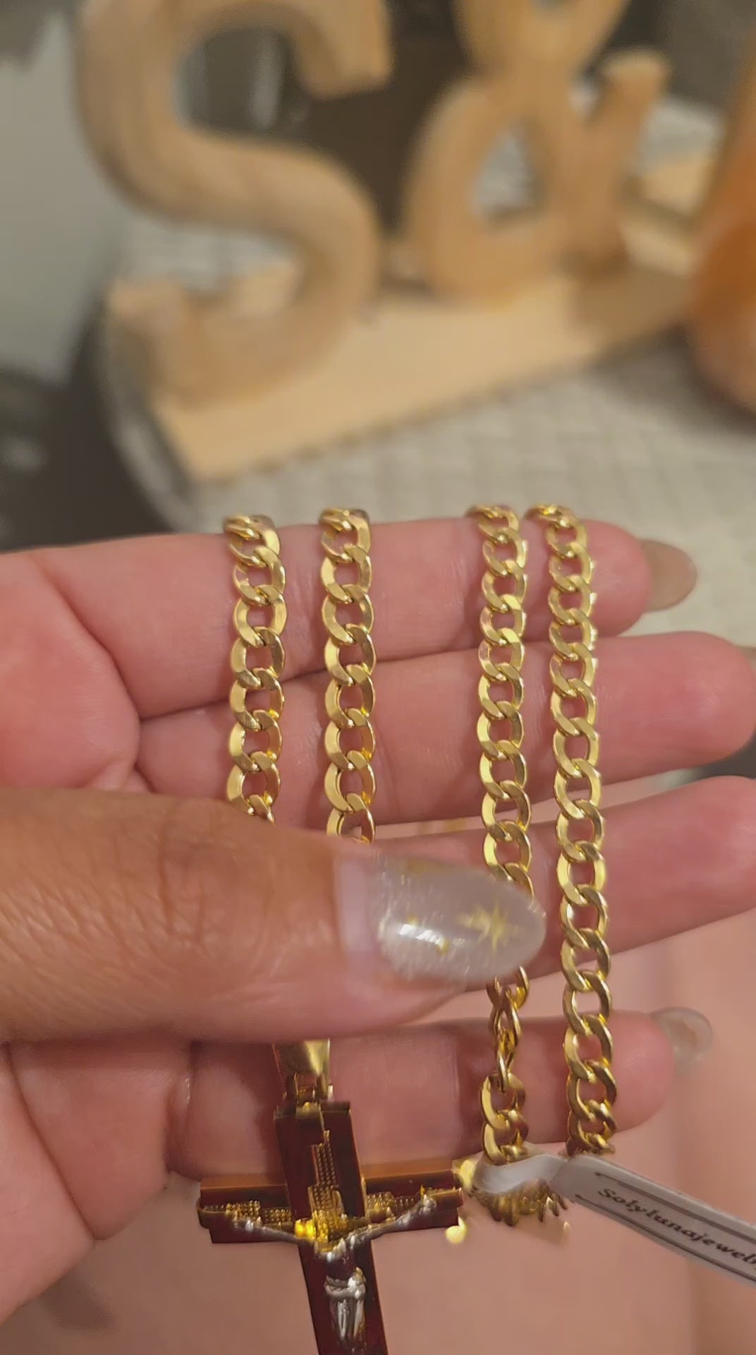 Cuban link chain 0ro 18 13 grams