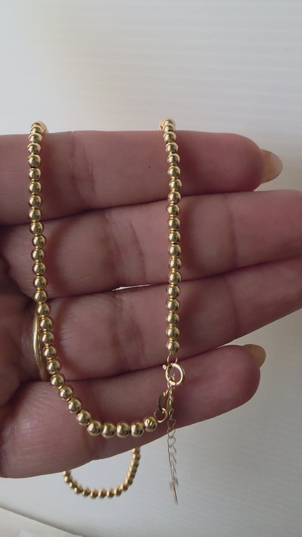 Necklace balls
