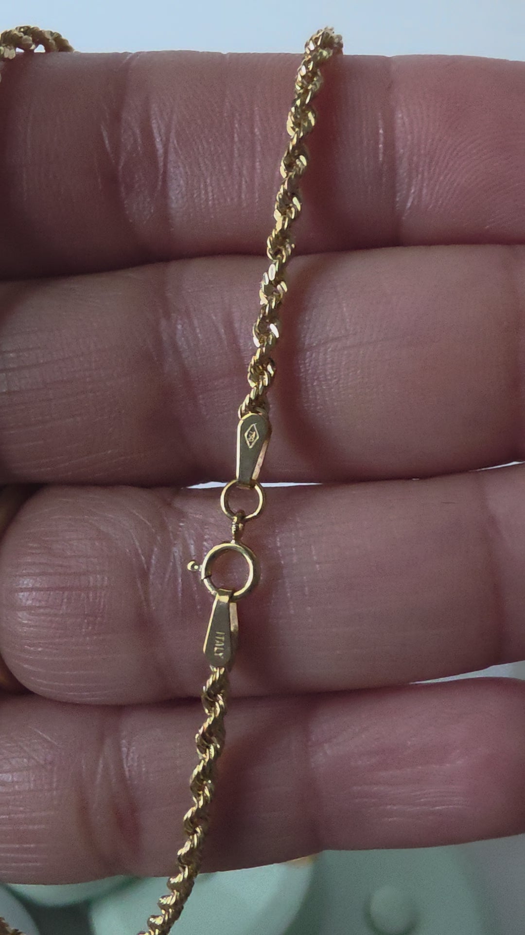 Necklace rope