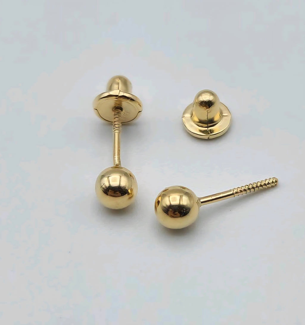 Pendientes de bola
