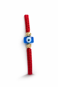 Pulsera con cuentas doradas