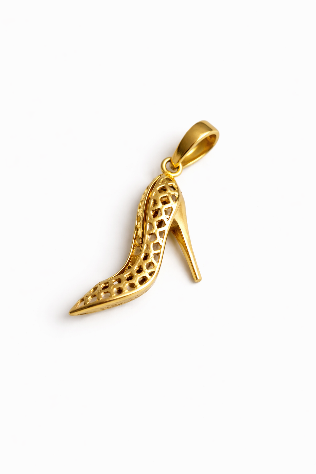 Colgante elegante con talón