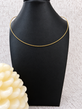 Collar con Dije de Anillo – oro sólido de 18 kilates