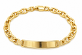 Mariner ID bracelet – solid 18k gold