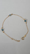 Pulsera de tres ojos turcos