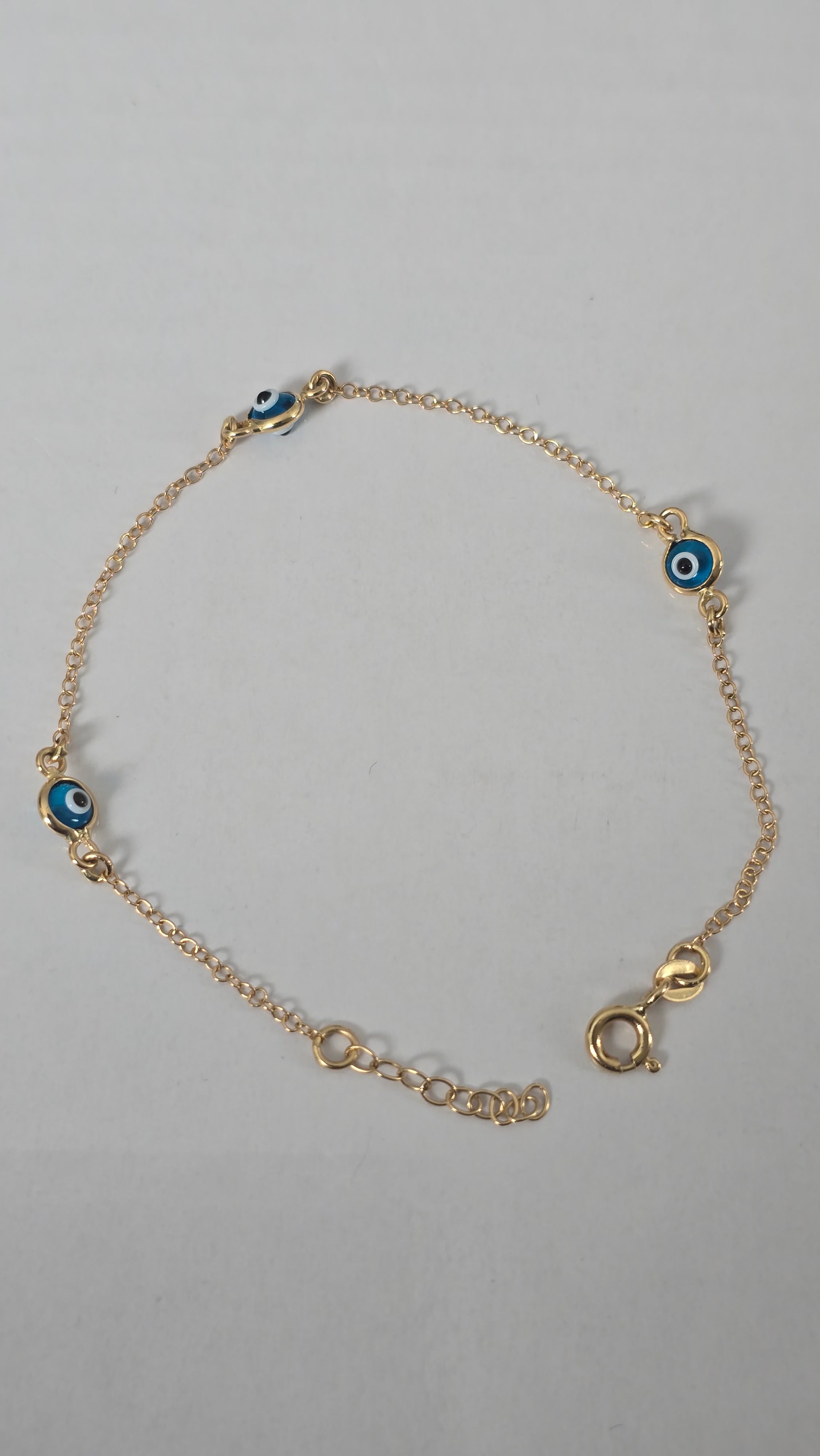 Pulsera de tres ojos turcos