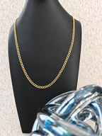 Cuban chain necklace – solid 18k gold