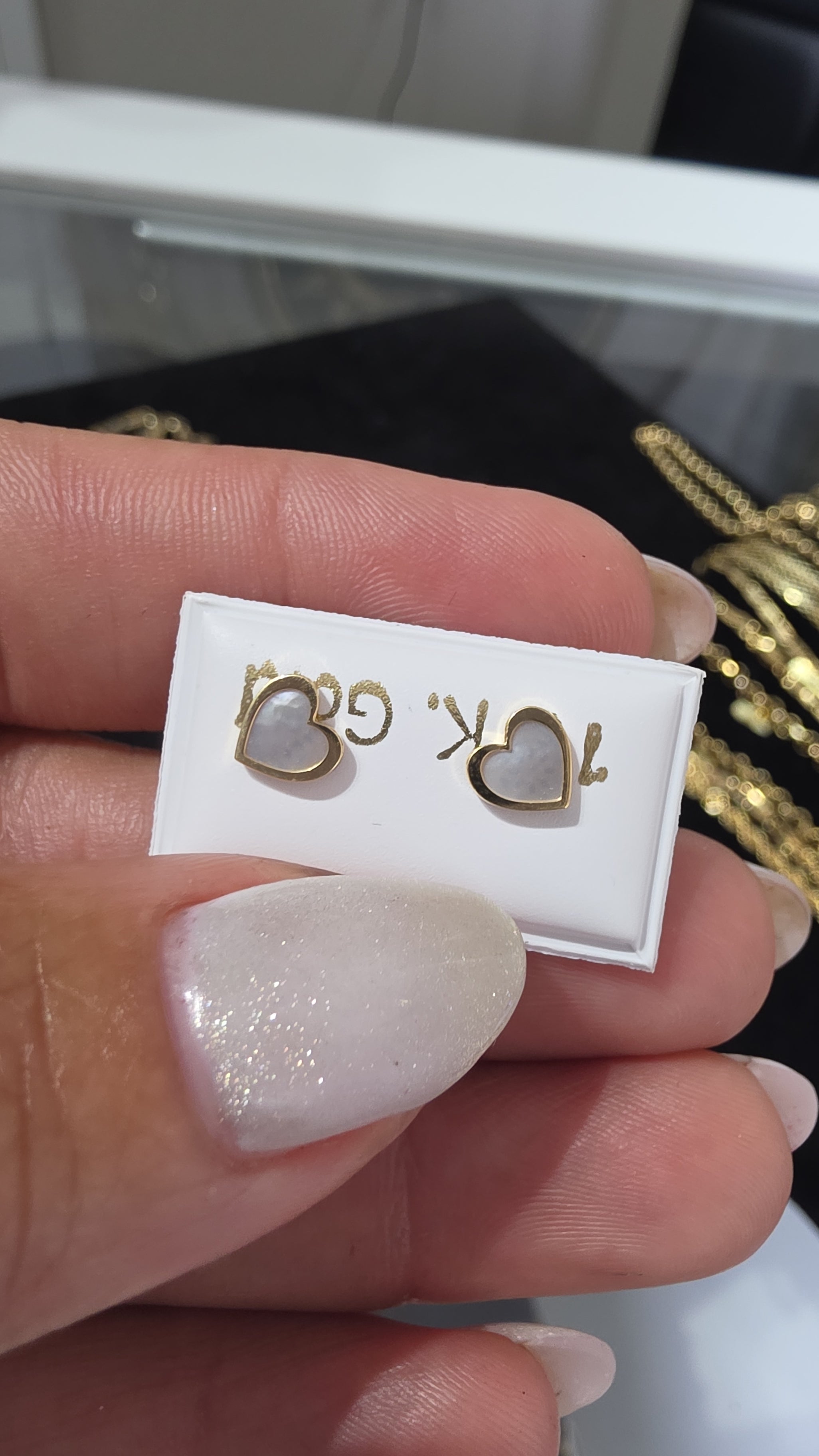 Earrings heart
