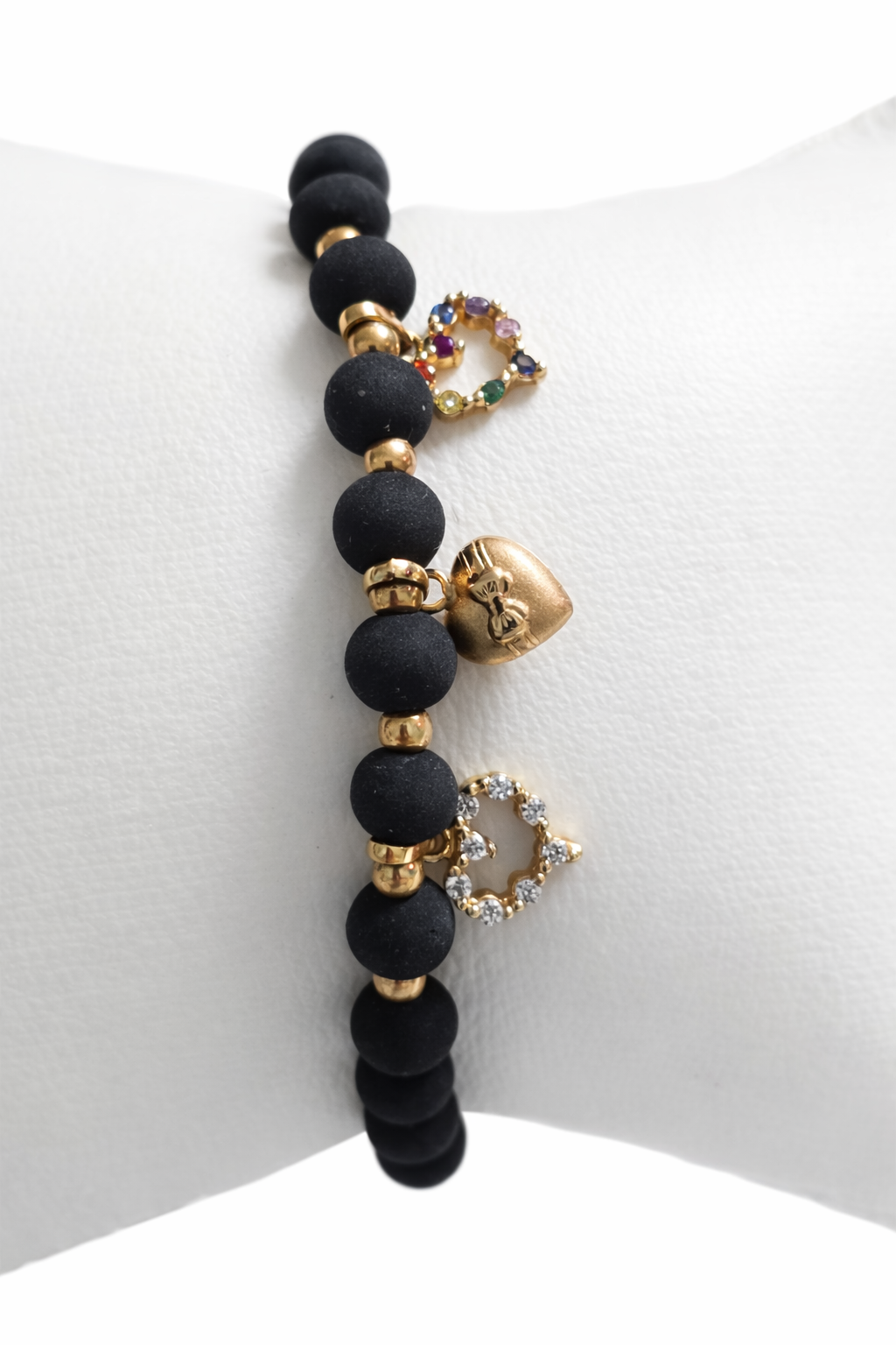 Pulsera con cuentas de oro