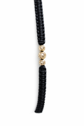 Pulsera con cuentas doradas