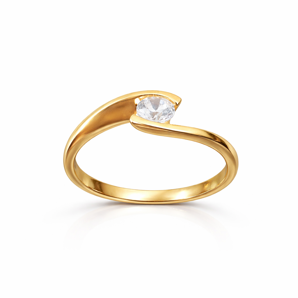 Anillo de solitario