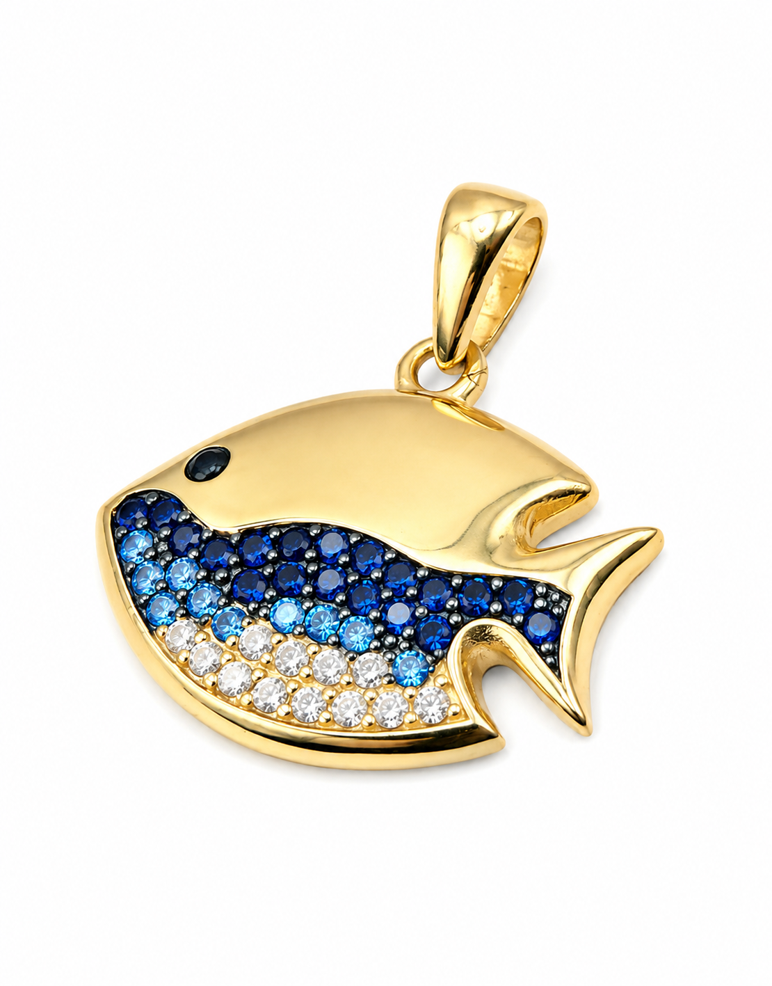 Pendant blue fish