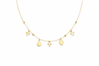 Rosary necklace of the Virgin of the Miraculous Medal and cross
