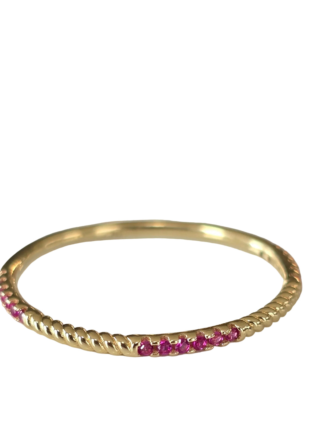 Anillo rosa