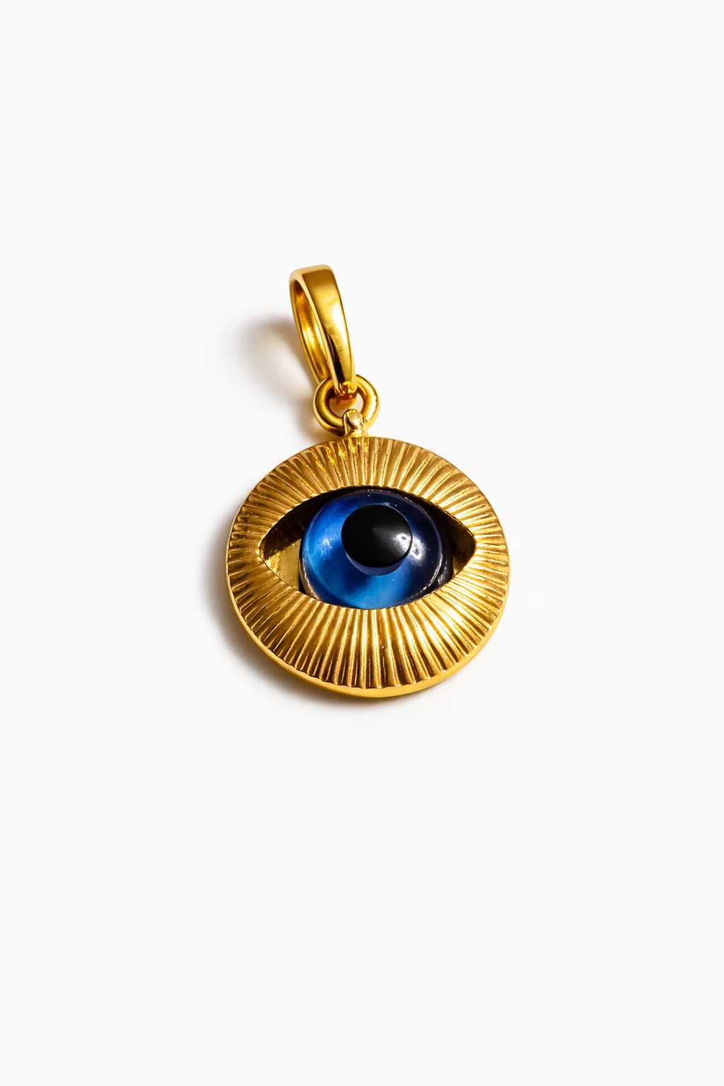 Ojo de pavo colgante