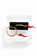 Aros rojos de cornicello