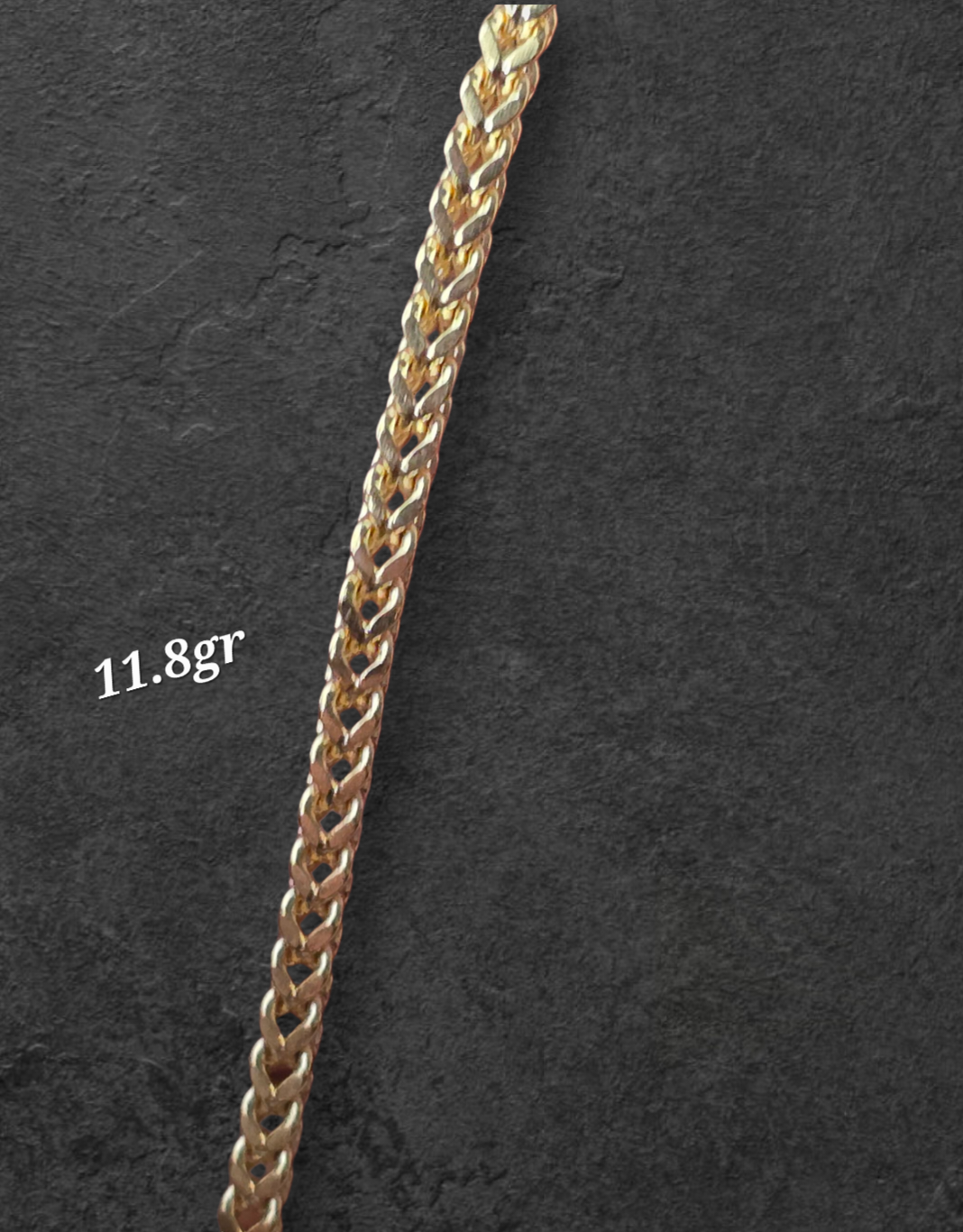 Franco weave chain 60cm 11.8gr