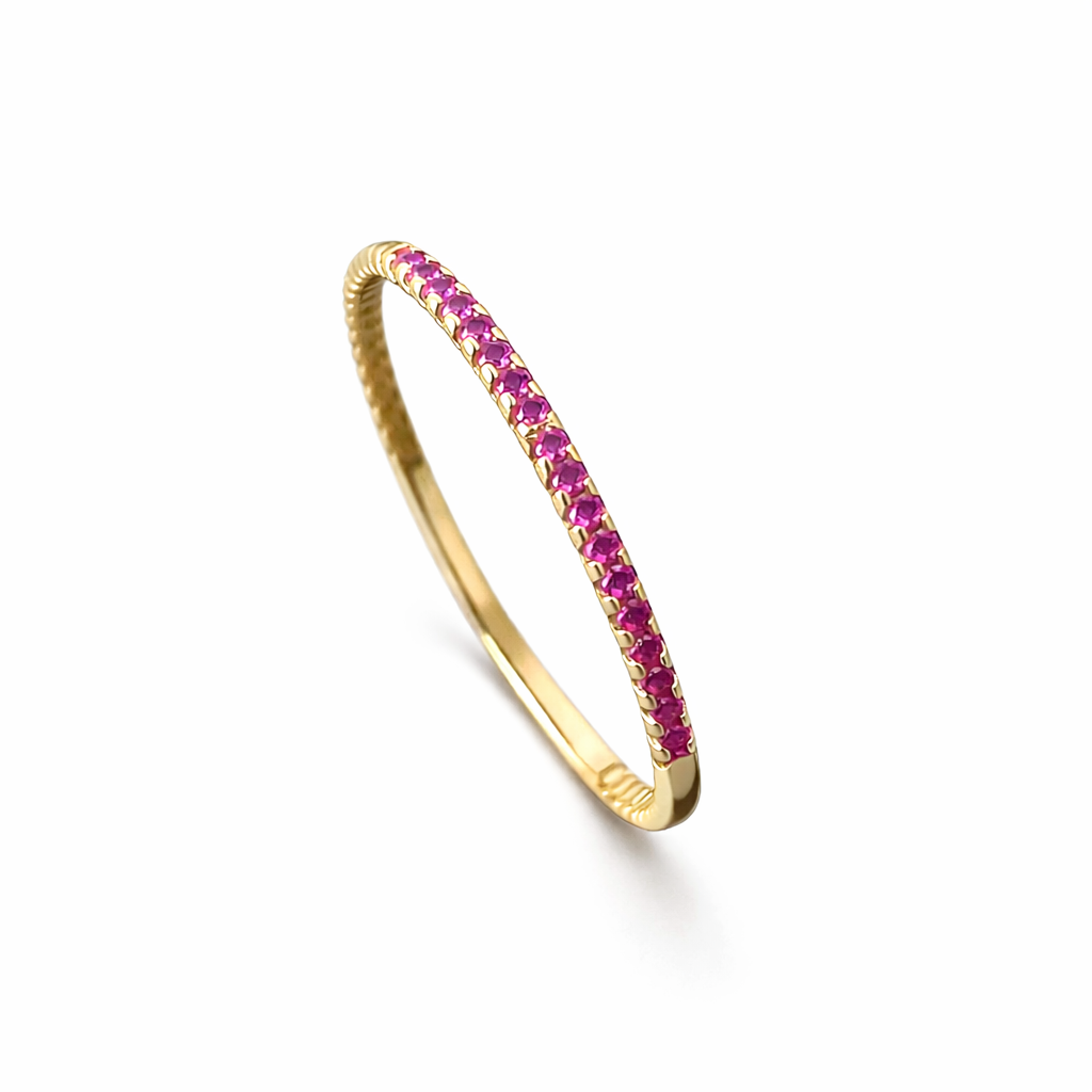 Anillo rosado