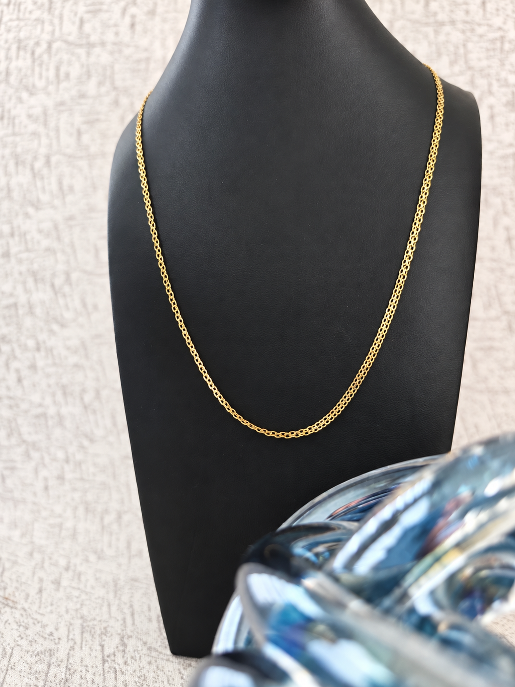 Snake chain necklace – solid 18k gold