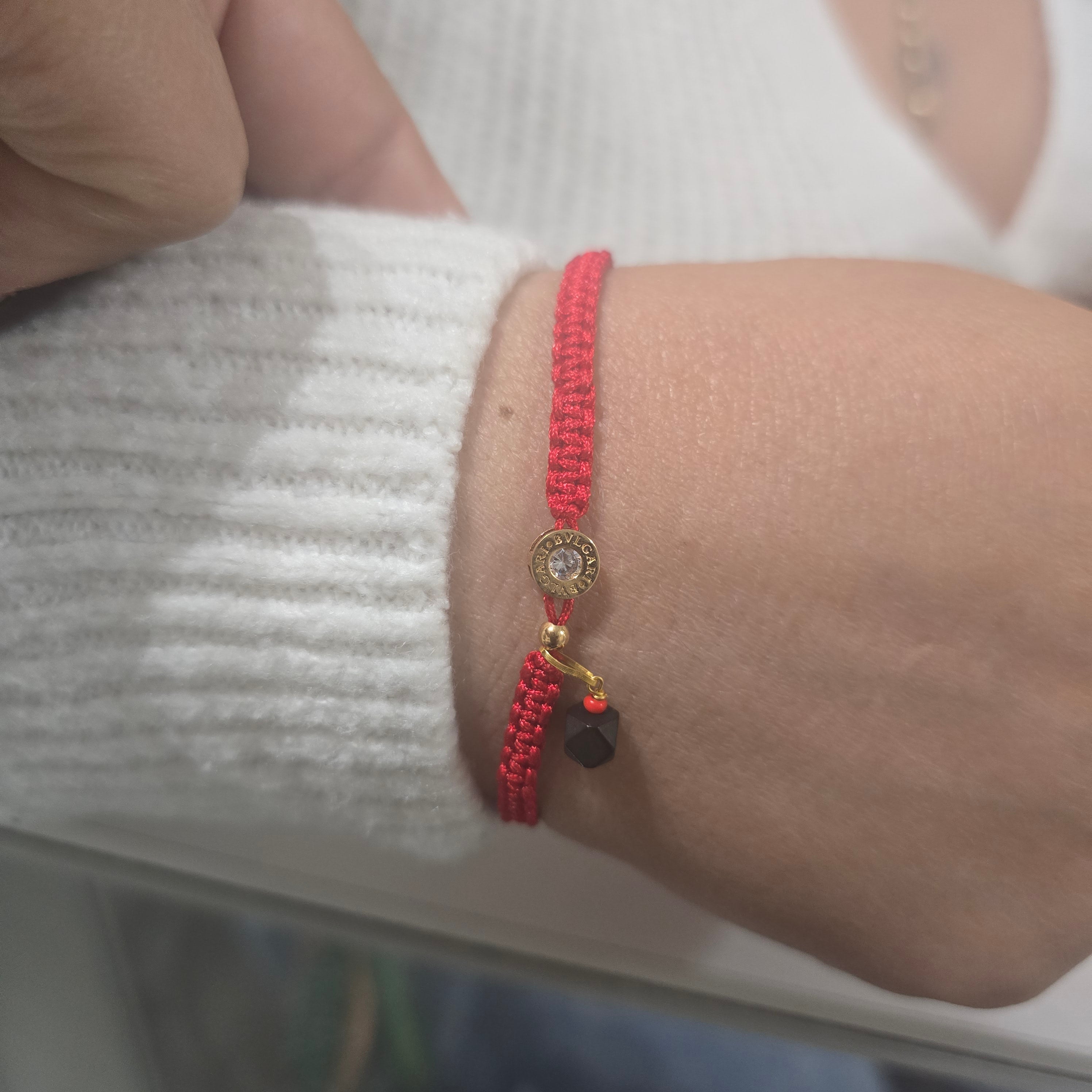 Bulgari bracelet with jet