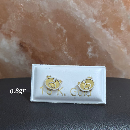 Zarcillos de oso de 0.8gr