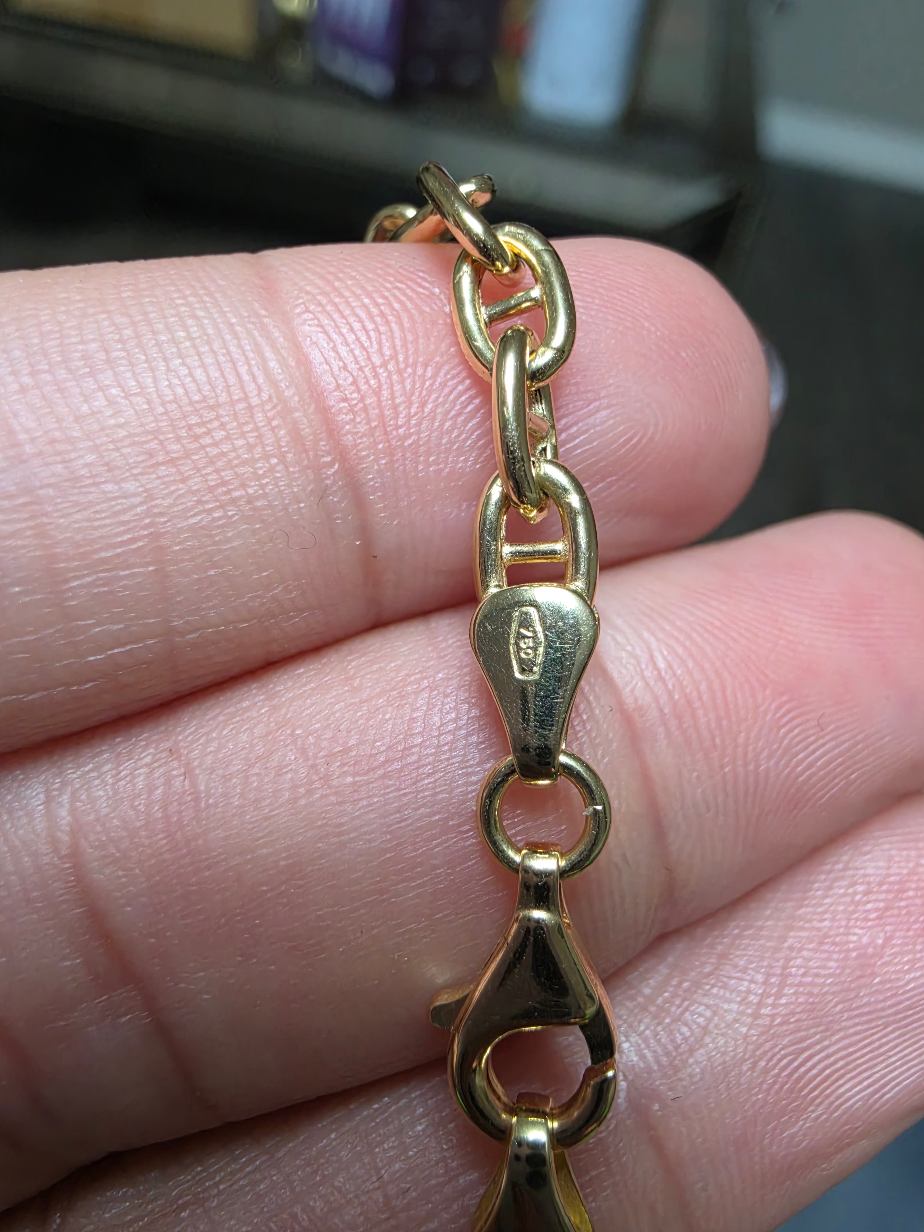 Mariner bracelet – solid 18k gold