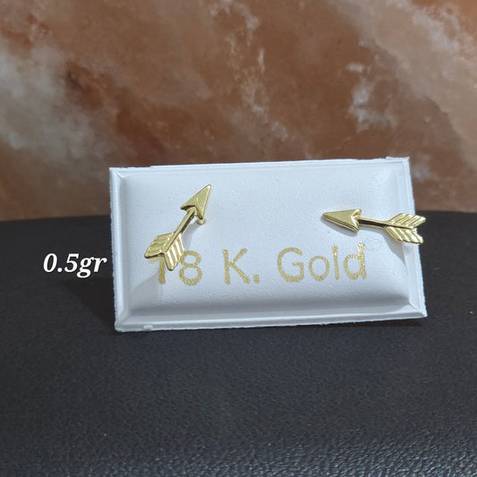 Zarcillos de flechas tapa de rosca de 0.5gr