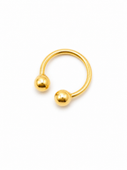 Piercing double ball