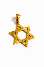 Dije grande de la Estrella de David