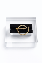Dainty hoop earrings – solid 18k gold