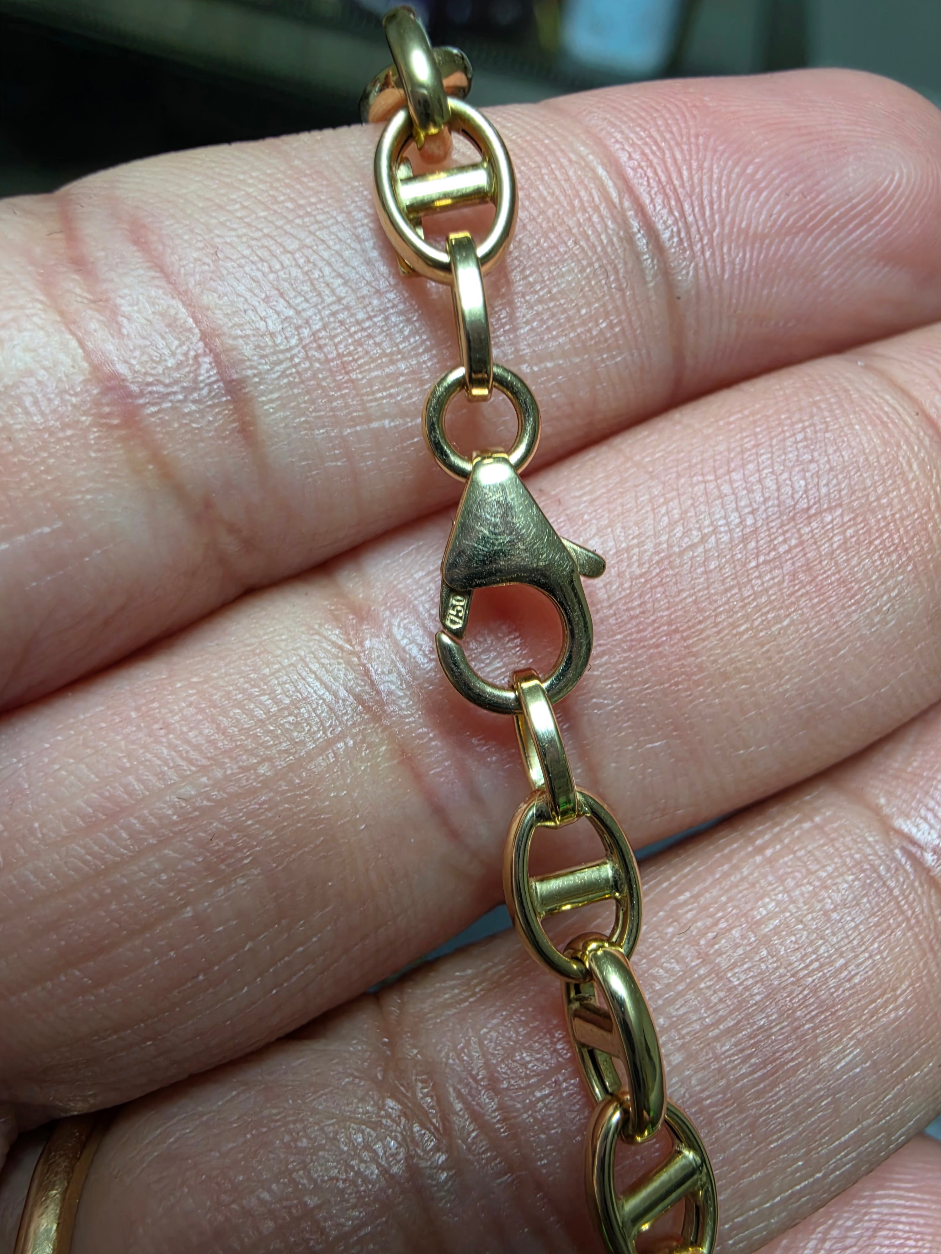 Monaco cube bracelet – solid 18k gold