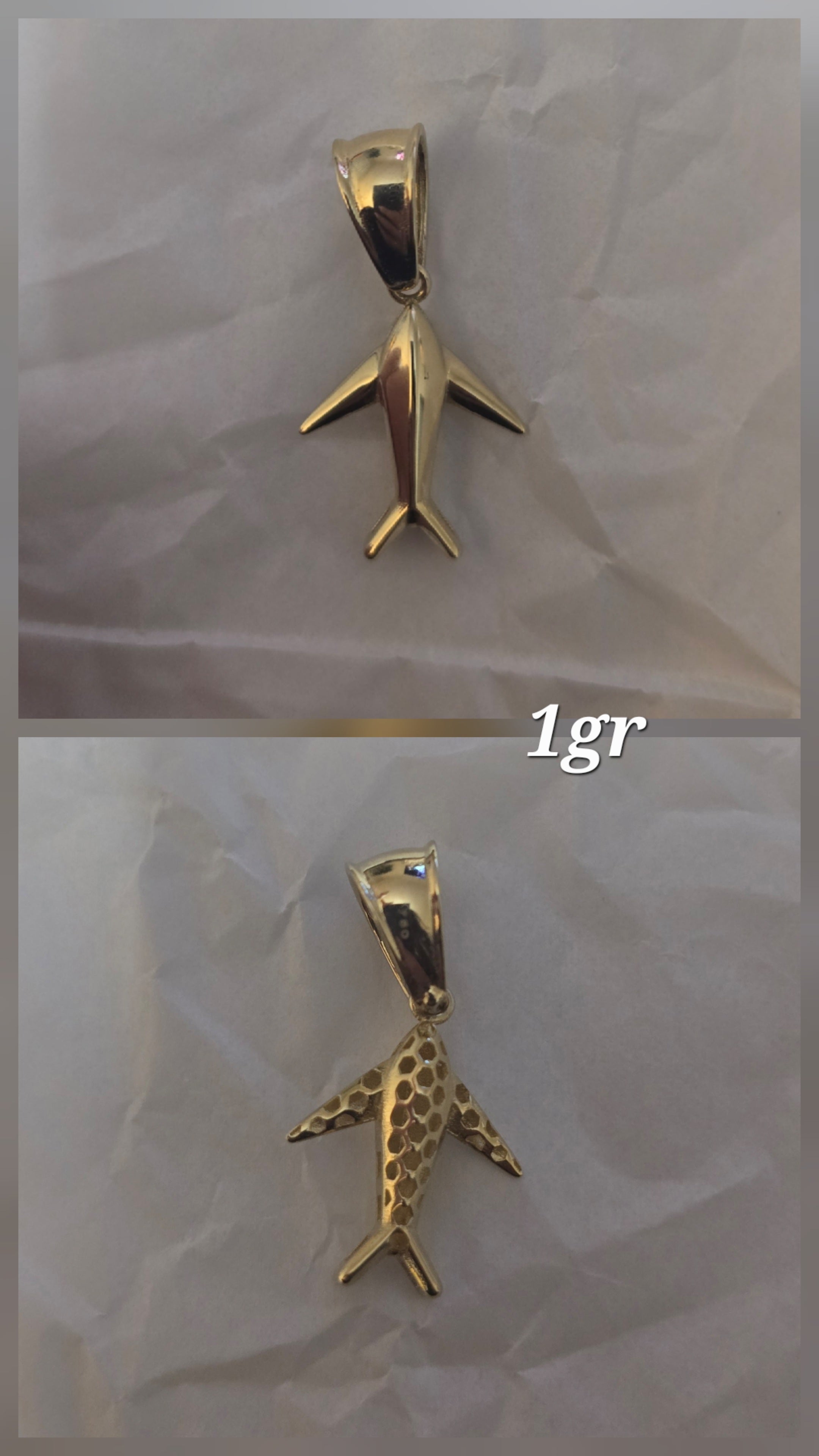 I said fish weighing 1 gram