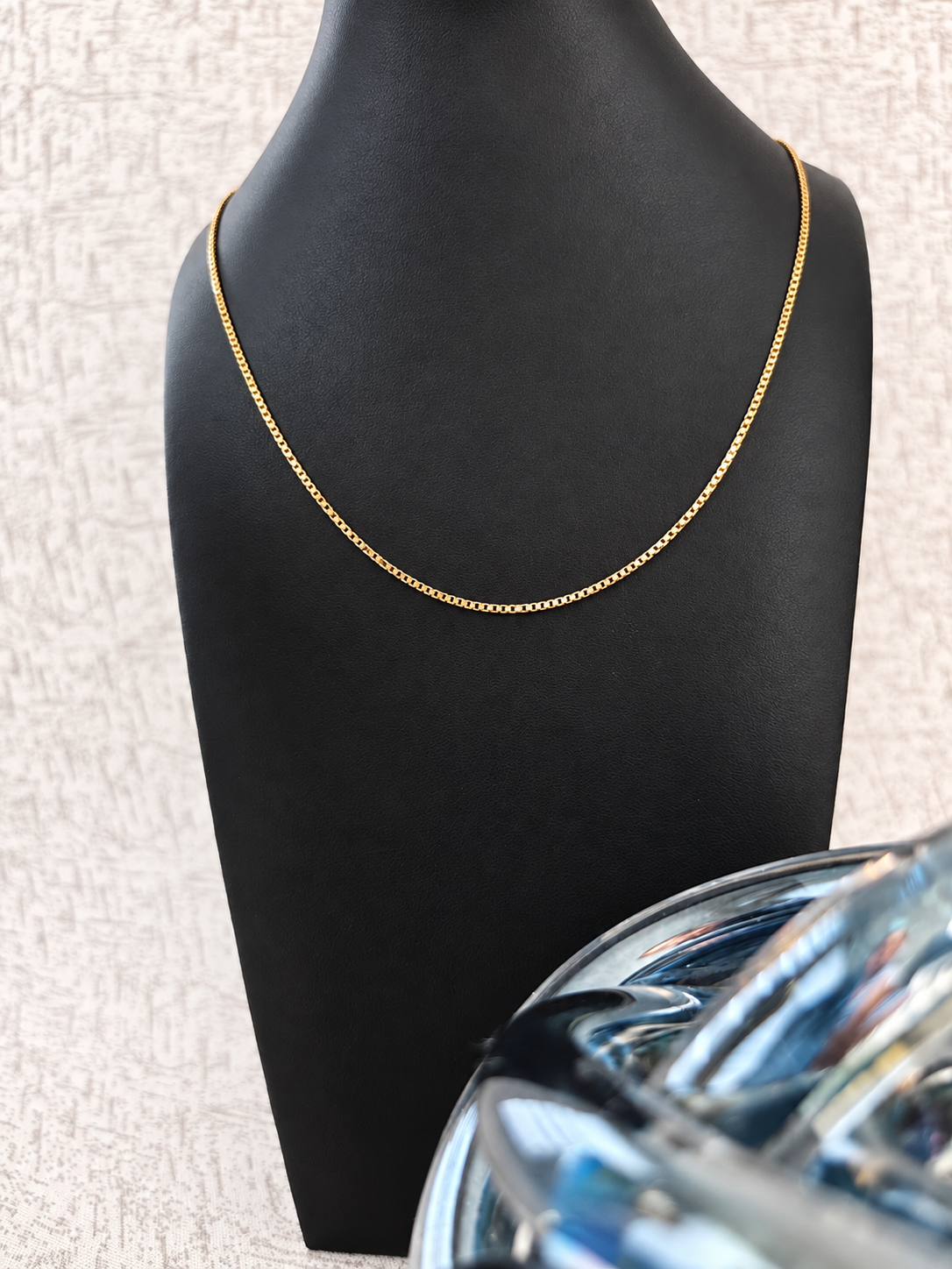 Drawer weave chain necklace – solid 18k gold
