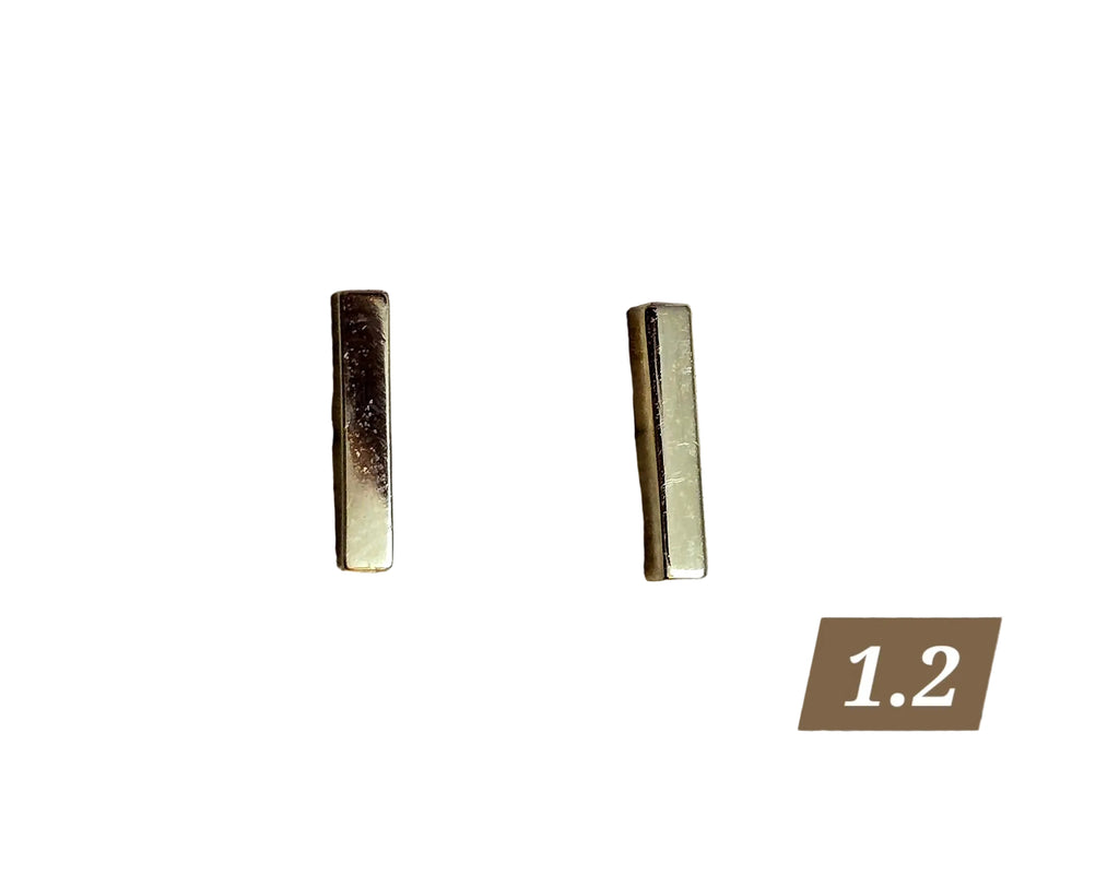 Pendientes de mariposa con gorra